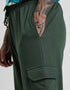 Venom Elegance: Make a Statement in Men's Fleece Print Sweatshirt"